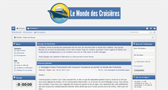 Desktop Screenshot of lemondedescroisieres.com