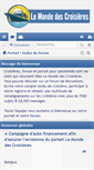 Mobile Screenshot of lemondedescroisieres.com