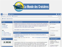 Tablet Screenshot of lemondedescroisieres.com